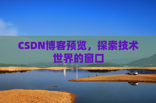 CSDN博客预览，探索技术世界的窗口